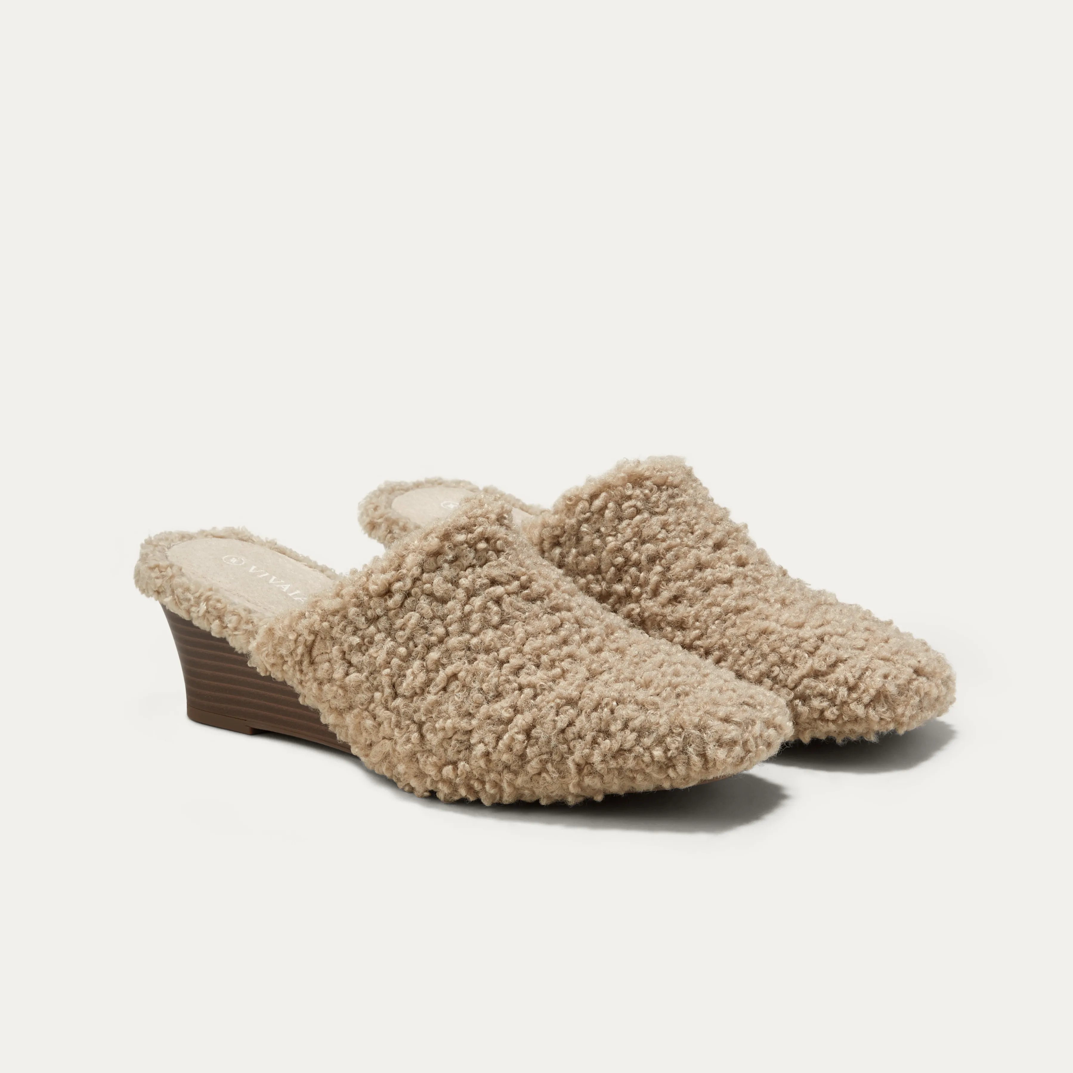   Square-Toe Wedge Mules (Margot Wedge Mules)