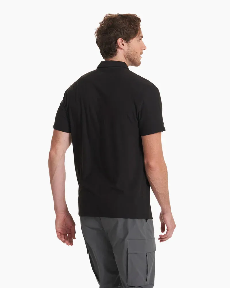 Strato Tech Polo: Black