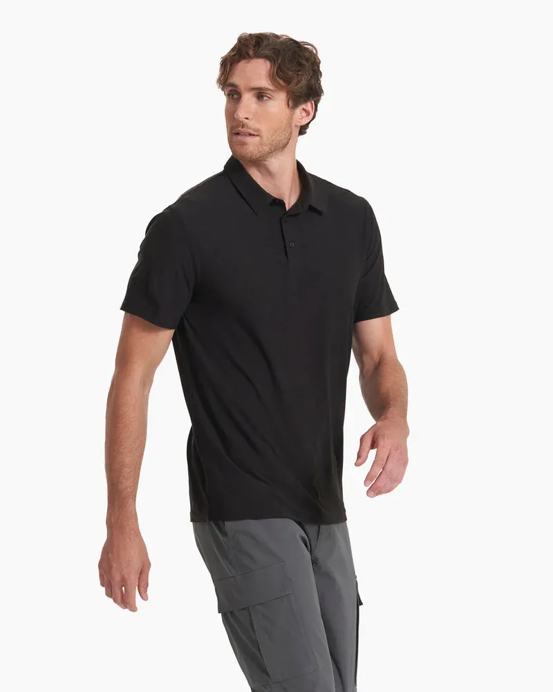 Strato Tech Polo: Black