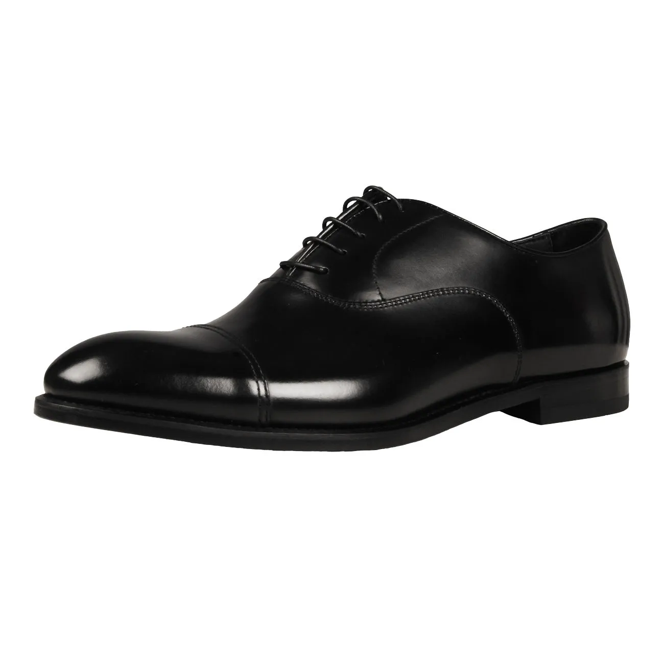 STRINGATE OXFORD CAP TOE Uomo Nero