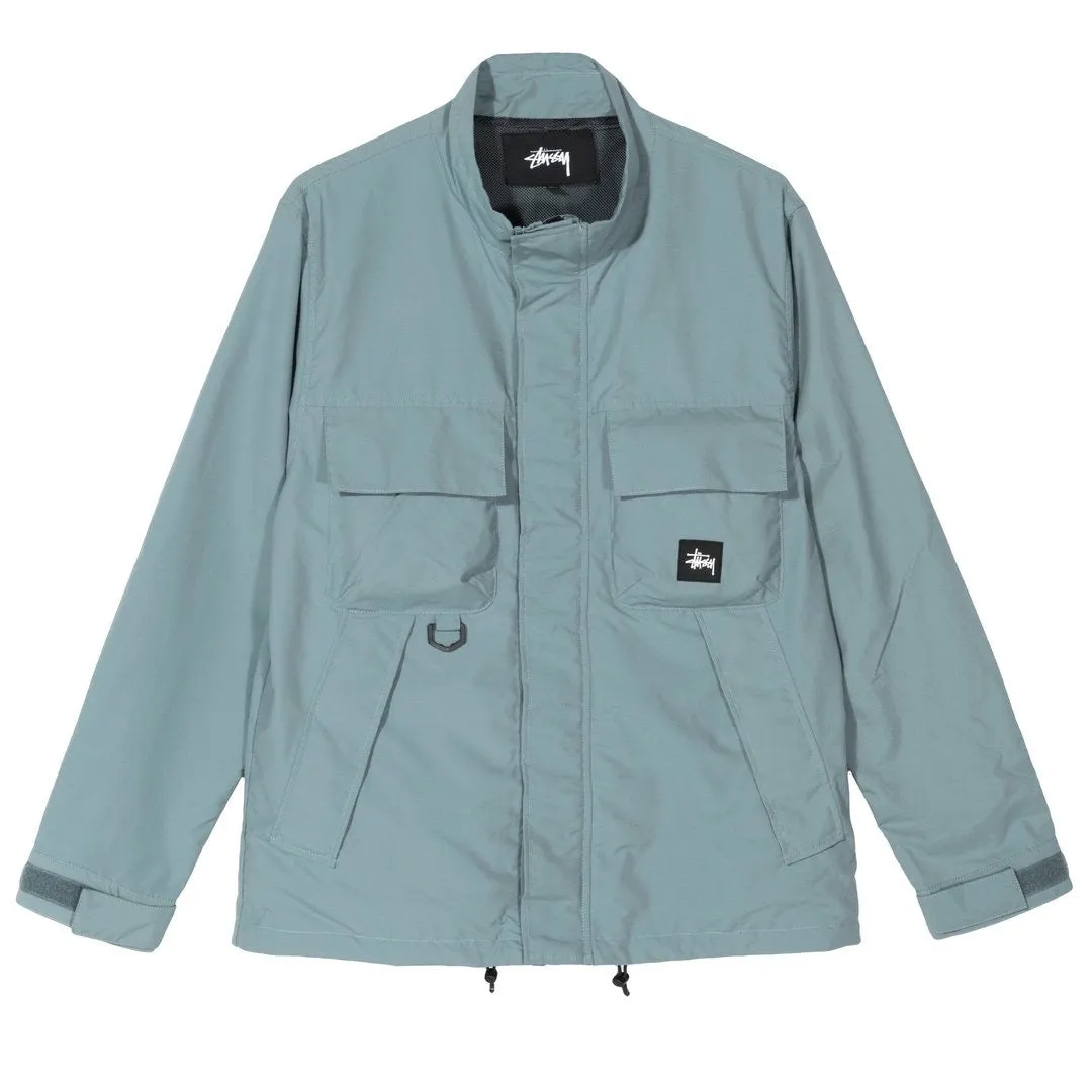 STSSY CARGO JACKET // TEAL