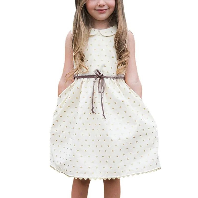 Toddler Kids Baby Girls Princess Dress Party Pageant Wedding Dresses With Waistband SM6