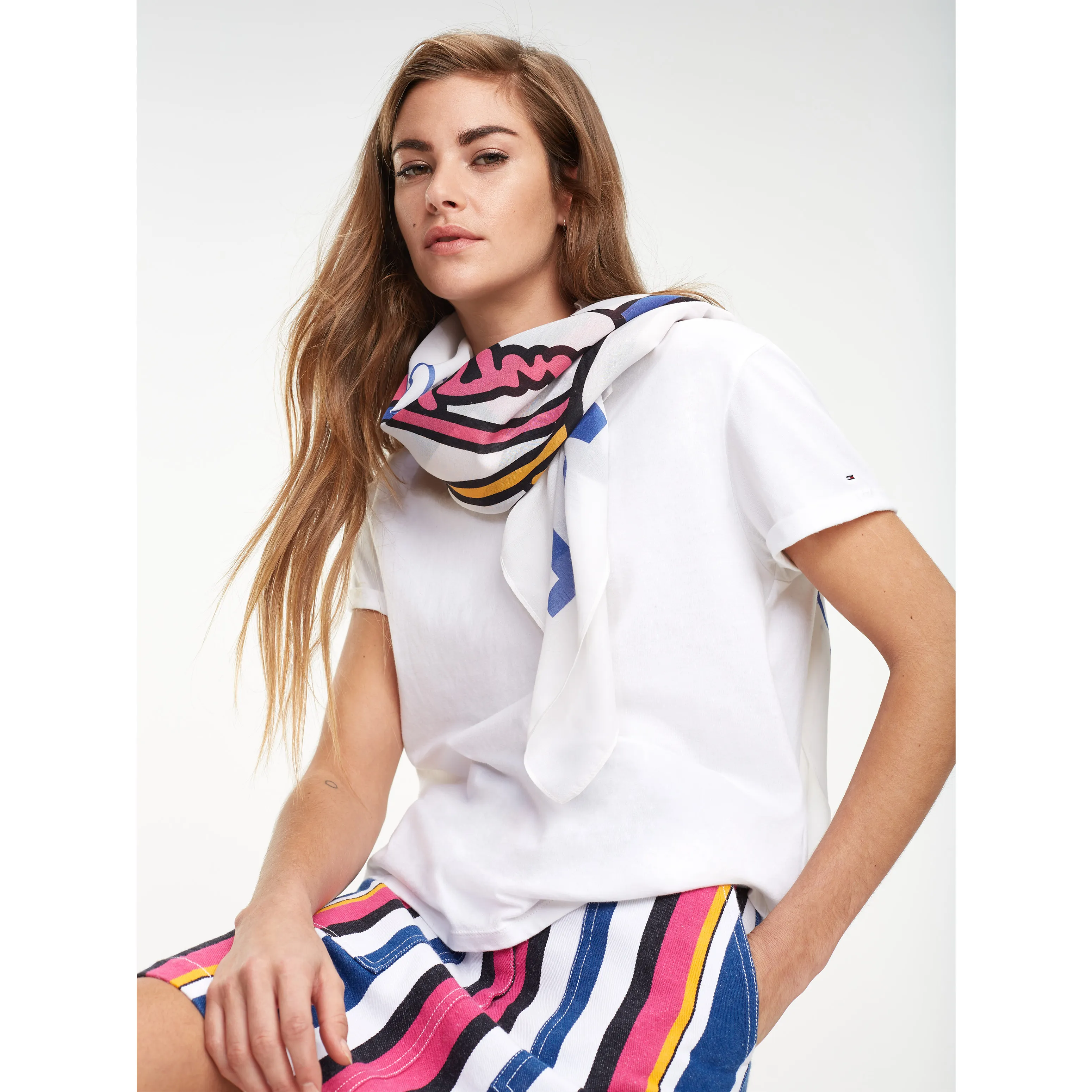 Tommy Jeans Flags Scarf | Scarves | Tommy Hilfiger