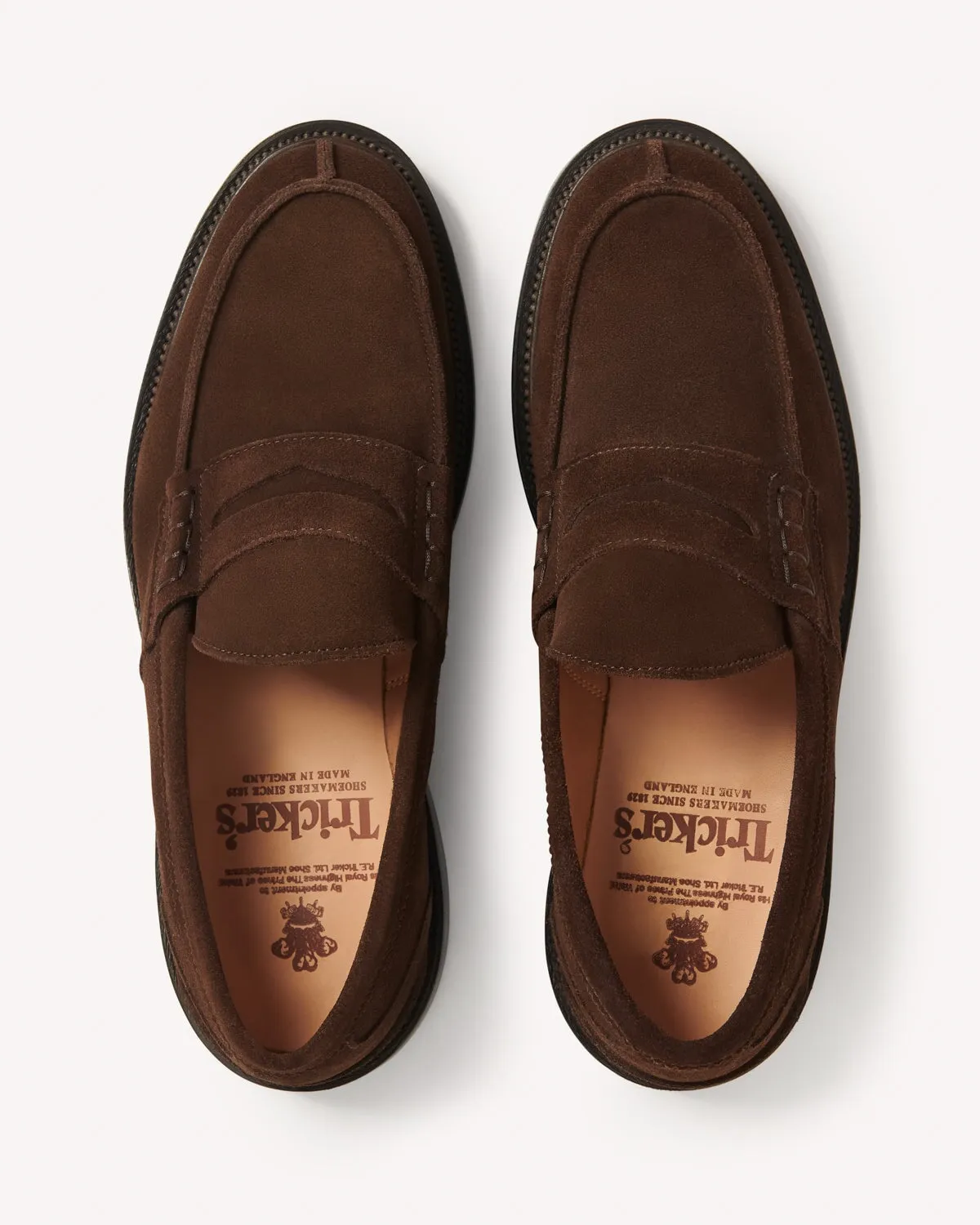 Trickers James Penny Loafer Brown