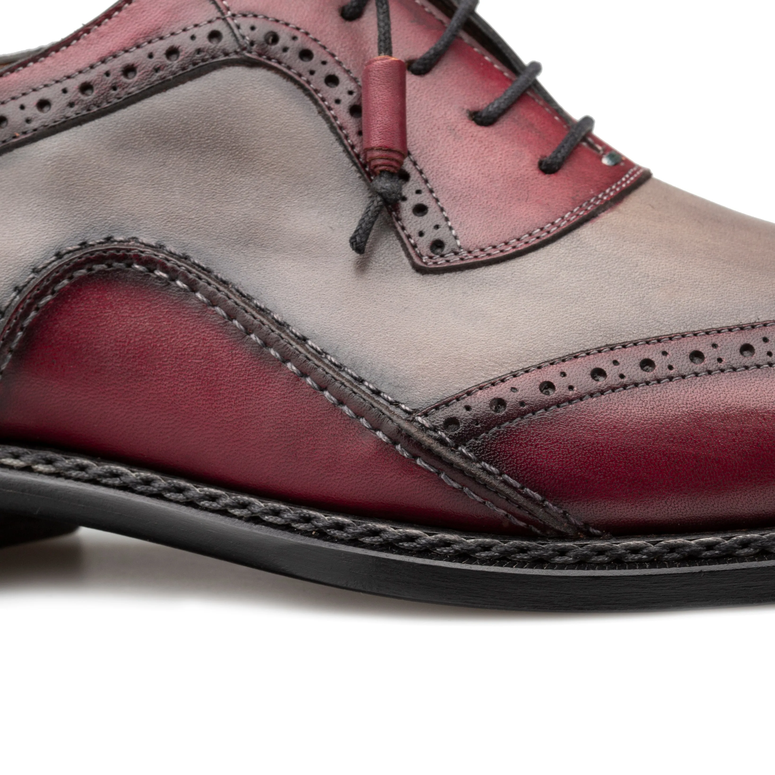 Two-Tone Wing Tip Oxford