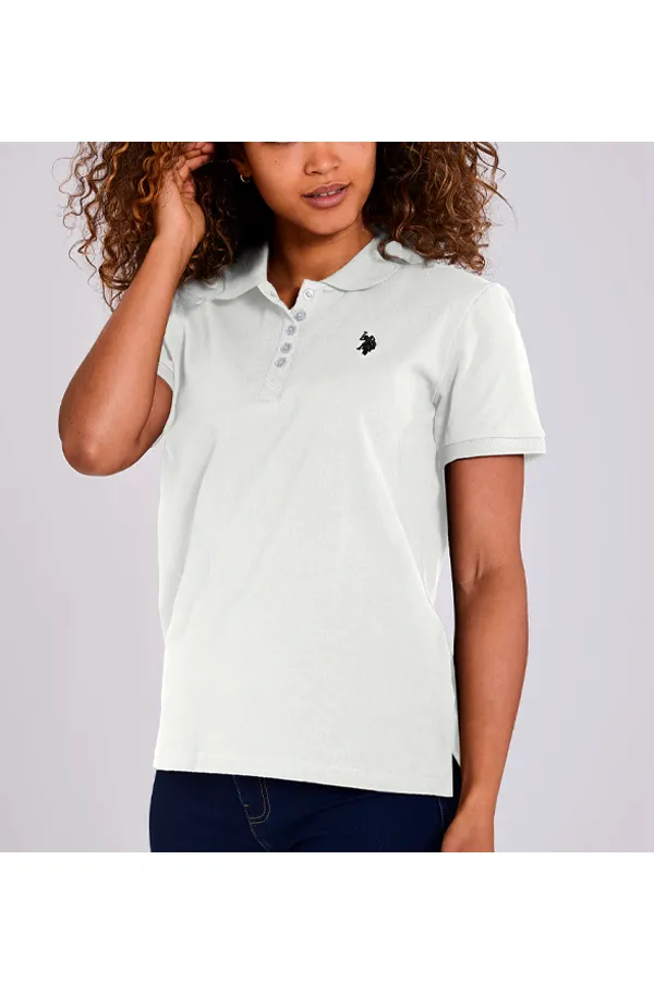 U.S. POLO ASSN. Women Polo Alma White