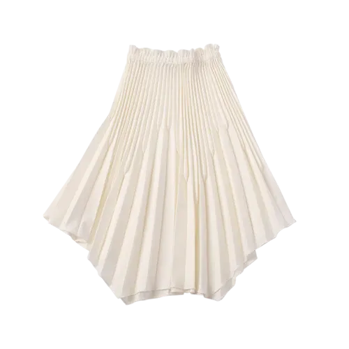 Venera Arapu Beta Crease Pleated Skirt