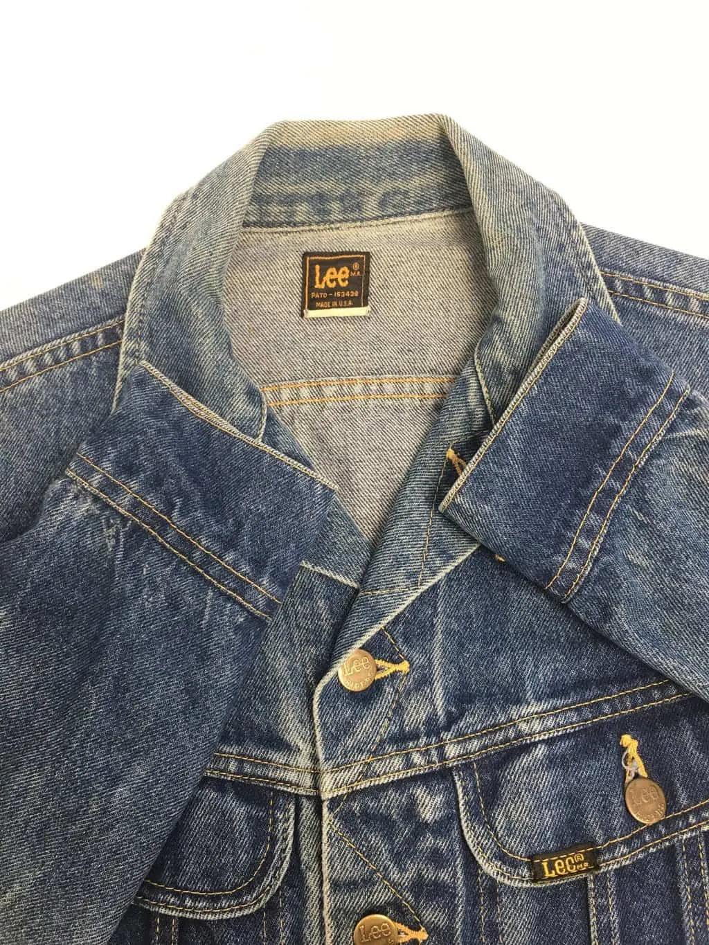 Vintage Lee denim jacket, made in USA – Small