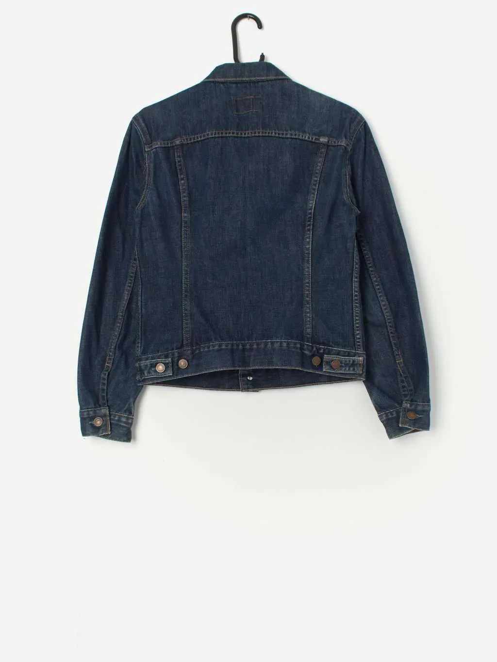 Vintage Levis for girls denim jacket in dark blue – XS