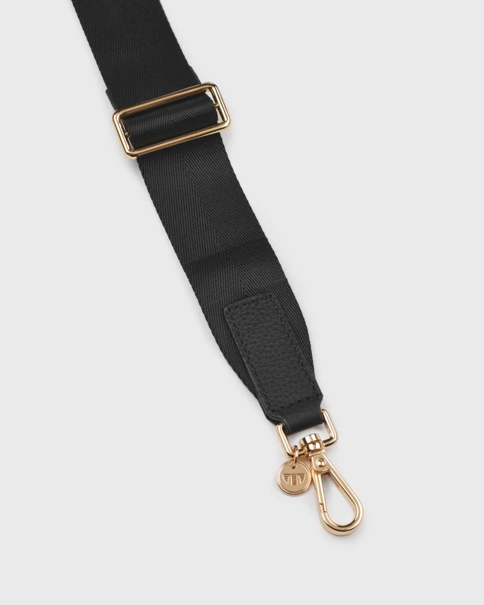 Webbing Bag Strap (Black)