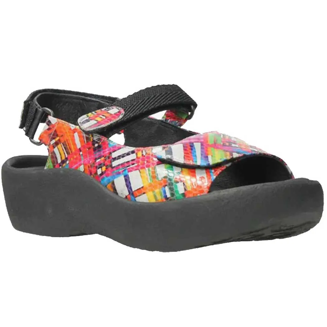 Wolky Jewel Sandal Multi Color Van Gogh Print 0320471999 (Women's)